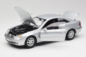 Mercedes CLK 500 C209 Sidabrinis Kyosho 1:18 B66962144 Metalas - nuotrauka 2 iš 8