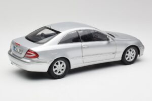 Mercedes CLK 500 C209 Sidabrinis Kyosho 1:18 B66962144 Metalas - nuotrauka 3 iš 8