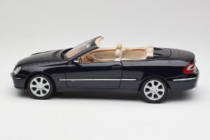 Mercedes CLK 500 W209 Kabrioletas Tamsiai Mėlynas Metalinis Kyosho 1:18 B66962174 Metalas - nuotrauka 5 iš 9