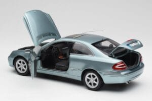 Mercedes CLK 500 W209 Šviesiai Mėlynas Metalinis Kyosho 1:18 B66962192 Metalas - nuotrauka 5 iš 8