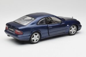 Mercedes CLK 55 AMG C209 Mėlynas Metalinis Anson 1:18 30343 Metalas - nuotrauka 3 iš 8