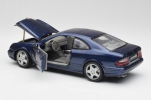 Mercedes CLK 55 AMG C209 Mėlynas Metalinis Anson 1:18 30343 Metalas - nuotrauka 5 iš 8