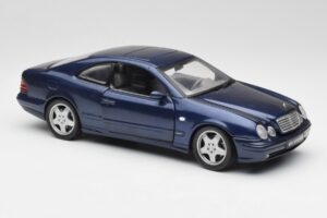 Mercedes CLK 55 AMG C209 Mėlynas Metalinis Anson 1:18 30343 Metalas - nuotrauka 6 iš 8