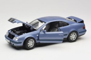 Mercedes CLK C208 Violetinis Anson 1:18 30330 Metalas - nuotrauka 2 iš 8