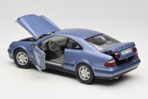 Mercedes CLK C208 Violetinis Anson 1:18 30330 Metalas - nuotrauka 5 iš 8