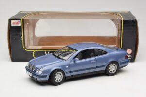 Mercedes CLK C208 Violetinis Anson 1:18 30330 Metalas - nuotrauka 8 iš 8