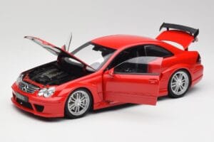 Mercedes CLK DTM AMG C209 Mars Raudonas Kyosho 1:18 08461R Metalas - nuotrauka 2 iš 8