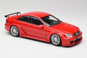 Mercedes CLK DTM AMG C209 Mars Raudonas Kyosho 1:18 08461R Metalas - nuotrauka 6 iš 8