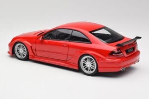 Mercedes CLK DTM AMG C209 Mars Raudonas Kyosho 1:18 08461R Metalas - nuotrauka 7 iš 8
