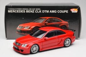 Mercedes CLK DTM AMG C209 Mars Raudonas Kyosho 1:18 08461R Metalas - nuotrauka 8 iš 8
