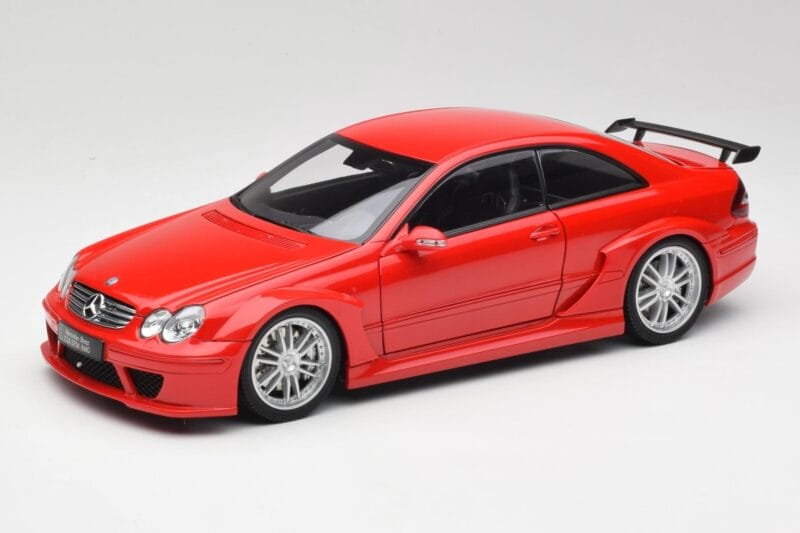 Mercedes CLK DTM AMG C209 Mars Raudonas Kyosho 1:18 08461R Metalas
