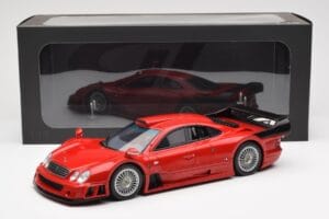 Mercedes CLK-GTR Super Sport Raudonas GT Spirit 1:18 GT910 Derva - nuotrauka 6 iš 6
