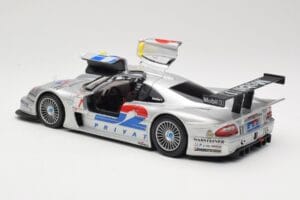 Mercedes CLK LM GT1 #1 AMG Mercedes K. Ludwig / R. Zonta FIA GT Championship 1998 Maisto 1:18 56053 Metalas - nuotrauka 5 iš 8