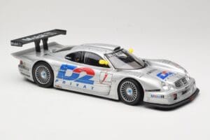 Mercedes CLK LM GT1 #1 AMG Mercedes K. Ludwig / R. Zonta FIA GT Championship 1998 Maisto 1:18 56053 Metalas - nuotrauka 6 iš 8