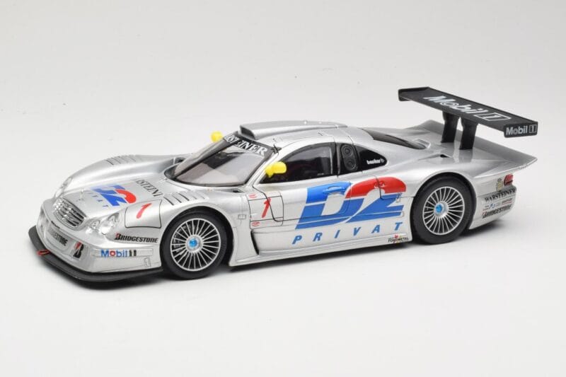Mercedes CLK LM GT1 #1 AMG Mercedes K. Ludwig / R. Zonta FIA GT Championship 1998 Maisto 1:18 56053 Metalas