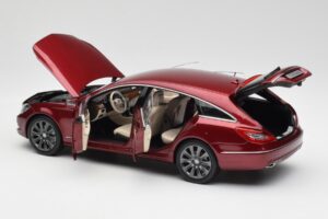 Mercedes CLS Shooting Brake X218 Thulite Raudonas Norev 1:18 B66960116 Metalas - nuotrauka 5 iš 8