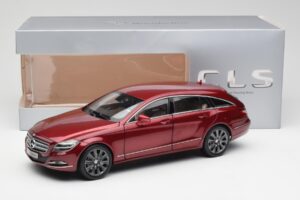 Mercedes CLS Shooting Brake X218 Thulite Raudonas Norev 1:18 B66960116 Metalas - nuotrauka 8 iš 8