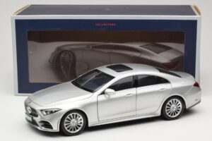 Mercedes CLS C257 Sidabrinis Norev 1:18 183489 Metalas - nuotrauka 8 iš 8