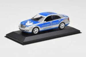 Mercedes E-Class W211 #19 Team Michelin Paris-Beijing 2006 Replacement Box Minichamps 1:43 B66962269-R Metalas - nuotrauka 2 iš 4