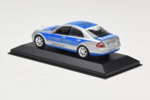 Mercedes E-Class W211 #19 Team Michelin Paris-Beijing 2006 Replacement Box Minichamps 1:43 B66962269-R Metalas - nuotrauka 3 iš 4