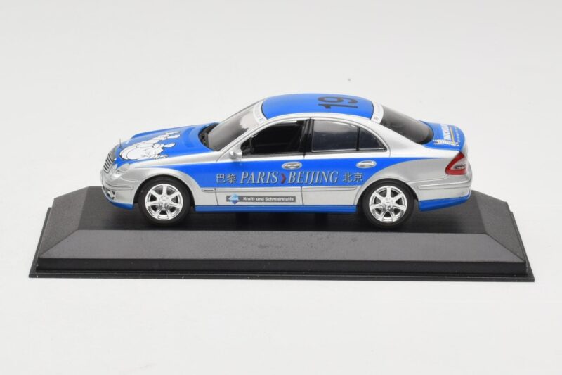 Mercedes E-Class W211 #19 Team Michelin Paris-Beijing 2006 Replacement Box Minichamps 1:43 B66962269-R Metalas