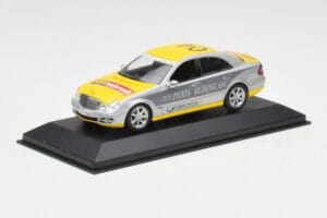 Mercedes E-Class W211 #4 Team ADAC Paris-Beijing 2006 Replacement Box Minichamps 1:43 B66962260-R Metalas - nuotrauka 2 iš 4