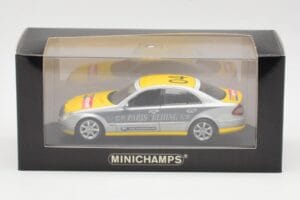 Mercedes E-Class W211 #4 Team ADAC Paris-Beijing 2006 Replacement Box Minichamps 1:43 B66962260-R Metalas - nuotrauka 4 iš 4