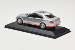Mercedes E-Class W211 #7 Team AutoBild Paris-Beijing 2006 Replacement Box Minichamps 1:43 MB001 Metalas - nuotrauka 3 iš 4