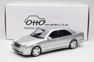 Mercedes E55 AMG W210 Brilliant Silver Otto 1:18 OT459 Derva - nuotrauka 6 iš 6