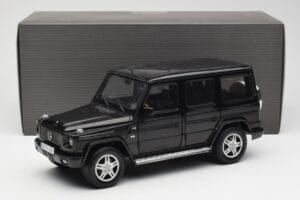 Mercedes G 500 W463 Juodas Dealer Edition AUTOart 1:18 B66962143 Metalas - nuotrauka 8 iš 8