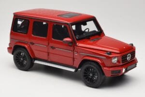 Mercedes G 500 W463 Raudonas Minichamps 1:18 110037101 Metalas - nuotrauka 6 iš 8