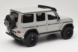 Mercedes G 63 AMG 4x4 Squared Arabian Grey Almost Real 1:18 820829 Metalas - nuotrauka 3 iš 8