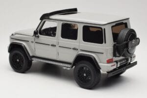Mercedes G 63 AMG 4x4 Squared Arabian Grey Almost Real 1:18 820829 Metalas - nuotrauka 7 iš 8