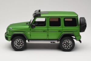 Mercedes G 63 AMG 4x4 Squared Green Hell Magno Almost Real 1:18 820821 Metalas - nuotrauka 4 iš 8