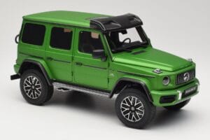 Mercedes G 63 AMG 4x4 Squared Green Hell Magno Almost Real 1:18 820821 Metalas - nuotrauka 6 iš 8