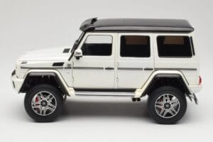 Mercedes G 63 AMG 4x4 Squared Polar White Almost Real 1:18 820203 Metalas - nuotrauka 4 iš 8