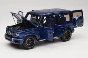 Mercedes G 63 AMG W463 Blue Metallic Minichamps 1:18 110037061 Metalas - nuotrauka 2 iš 8