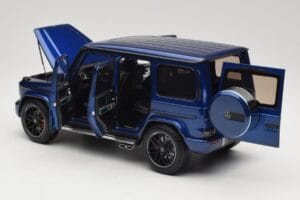 Mercedes G 63 AMG W463 Blue Metallic Minichamps 1:18 110037061 Metalas - nuotrauka 5 iš 8