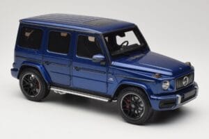 Mercedes G 63 AMG W463 Blue Metallic Minichamps 1:18 110037061 Metalas - nuotrauka 6 iš 8