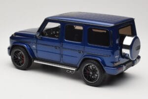 Mercedes G 63 AMG W463 Blue Metallic Minichamps 1:18 110037061 Metalas - nuotrauka 7 iš 8