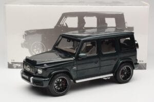Mercedes G 63 AMG W463 Green Metallic Minichamps 1:18 110037066 Metalas - nuotrauka 8 iš 8