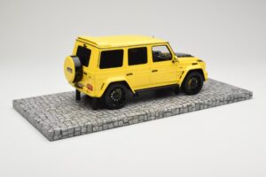 Mercedes Brabus 850 6.0 Widestar G63 W463 Electric Beam Yellow Minichamps 1:18 107032402 Metalas - nuotrauka 2 iš 6
