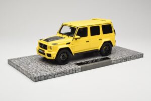 Mercedes Brabus 850 6.0 Widestar G63 W463 Electric Beam Yellow Minichamps 1:18 107032402 Metalas