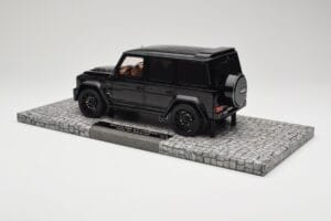 Mercedes Brabus 850 6.0 Widestar G63 W463 Obsidian Black Metallic Minichamps 1:18 107032400 Metalas - nuotrauka 5 iš 6