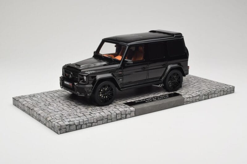Mercedes Brabus 850 6.0 Widestar G63 W463 Obsidian Black Metallic Minichamps 1:18 107032400 Metalas