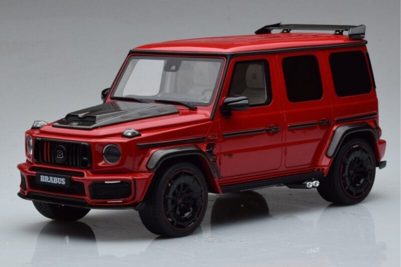 Mercedes G-Class W464 Brabus G900 Rocket Jupiter Red GT Spirit 1:18 GT897 Derva