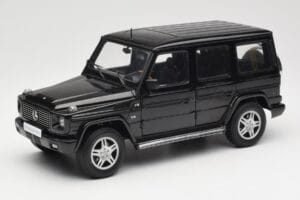 Mercedes G-Class G 500 W463 Smaragd Black Metallic AUTOart 1:18 76101 Metalas