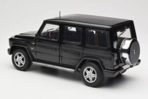Mercedes G-Class G 500 W463 Smaragd Black Metallic AUTOart 1:18 76101 Metalas - nuotrauka 7 iš 8