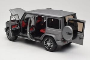 Mercedes G-Class G500 W463A Designo Platinum Magno Minichamps 1:18 B66960811 Metalas - nuotrauka 5 iš 8