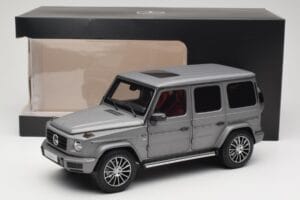 Mercedes G-Class G500 W463A Designo Platinum Magno Minichamps 1:18 B66960811 Metalas - nuotrauka 8 iš 8